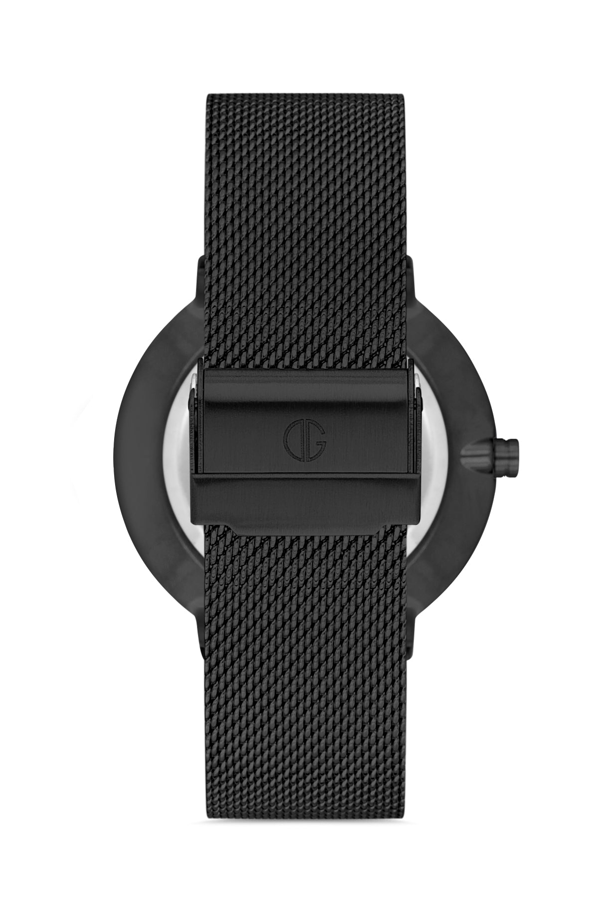 DAVID GUNER SİYAH KAPLAMALI SİYAH KADRANLI ERKEK KOL SAATİ - DG-8240GC-G2