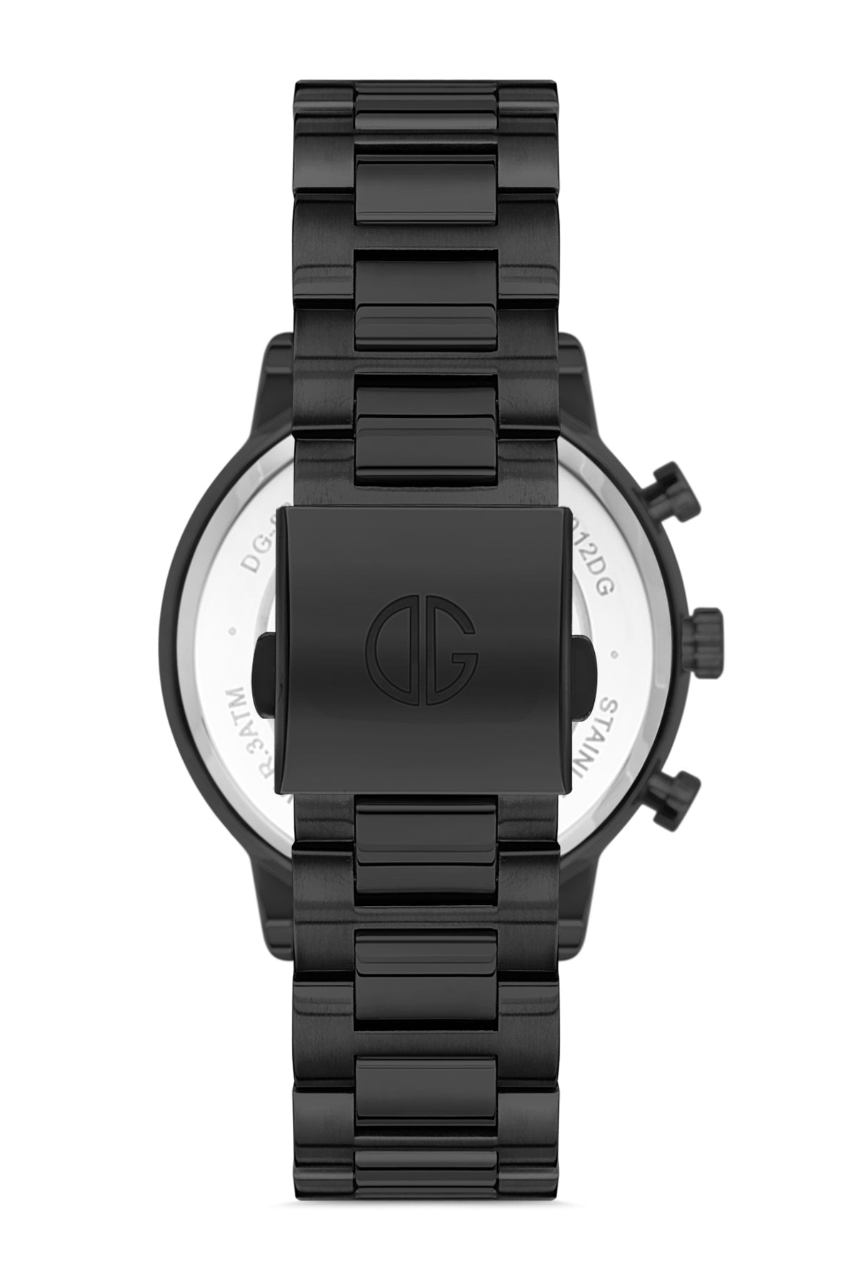 DAVID GUNER SİYAH KAPLAMALI SİYAH KADRANLI ERKEK KOL SAATİ - DG-8250GA-G2