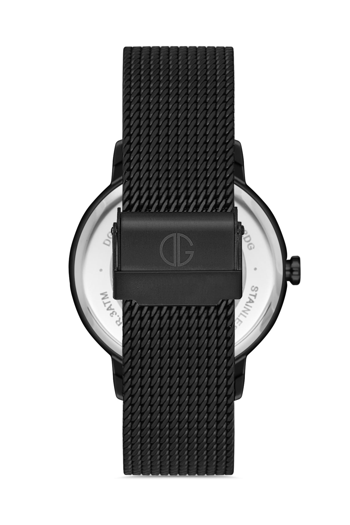 DAVID GUNER SİYAH KAPLAMALI SİYAH KADRANLI ERKEK KOL SAATİ - DG-8269GC-G2E