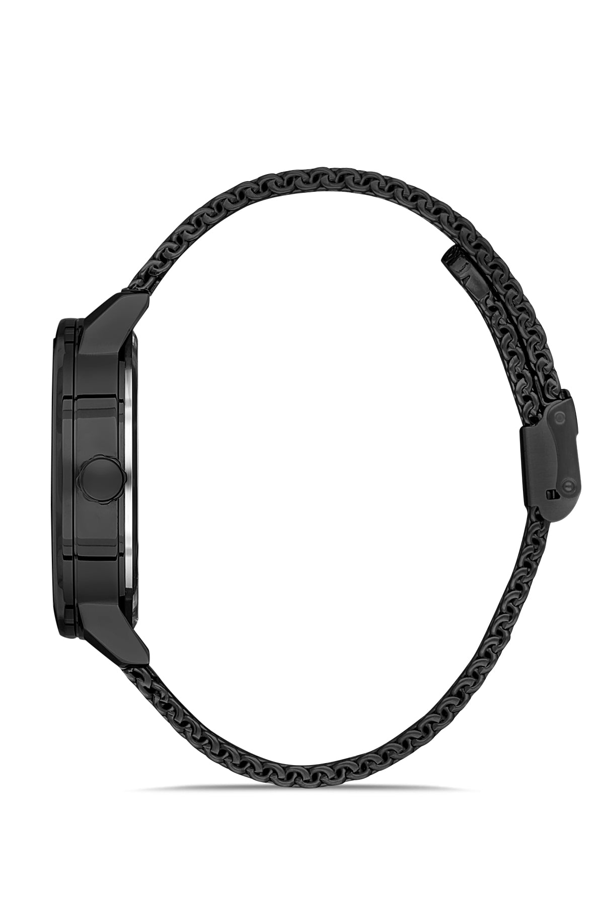 DAVID GUNER SİYAH KAPLAMALI SİYAH KADRANLI ERKEK KOL SAATİ DG-8292GC-G2E