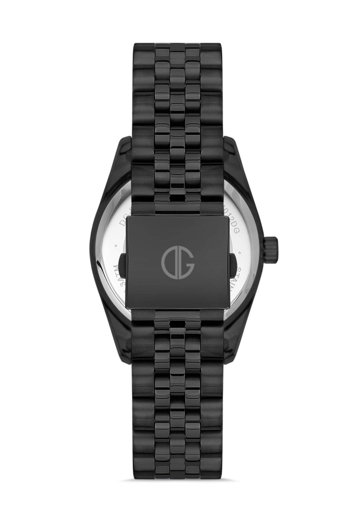 DAVID GUNER SİYAH KAPLAMALI SİYAH KADRANLI ERKEK KOL SAATİ DG-8382GA-G2