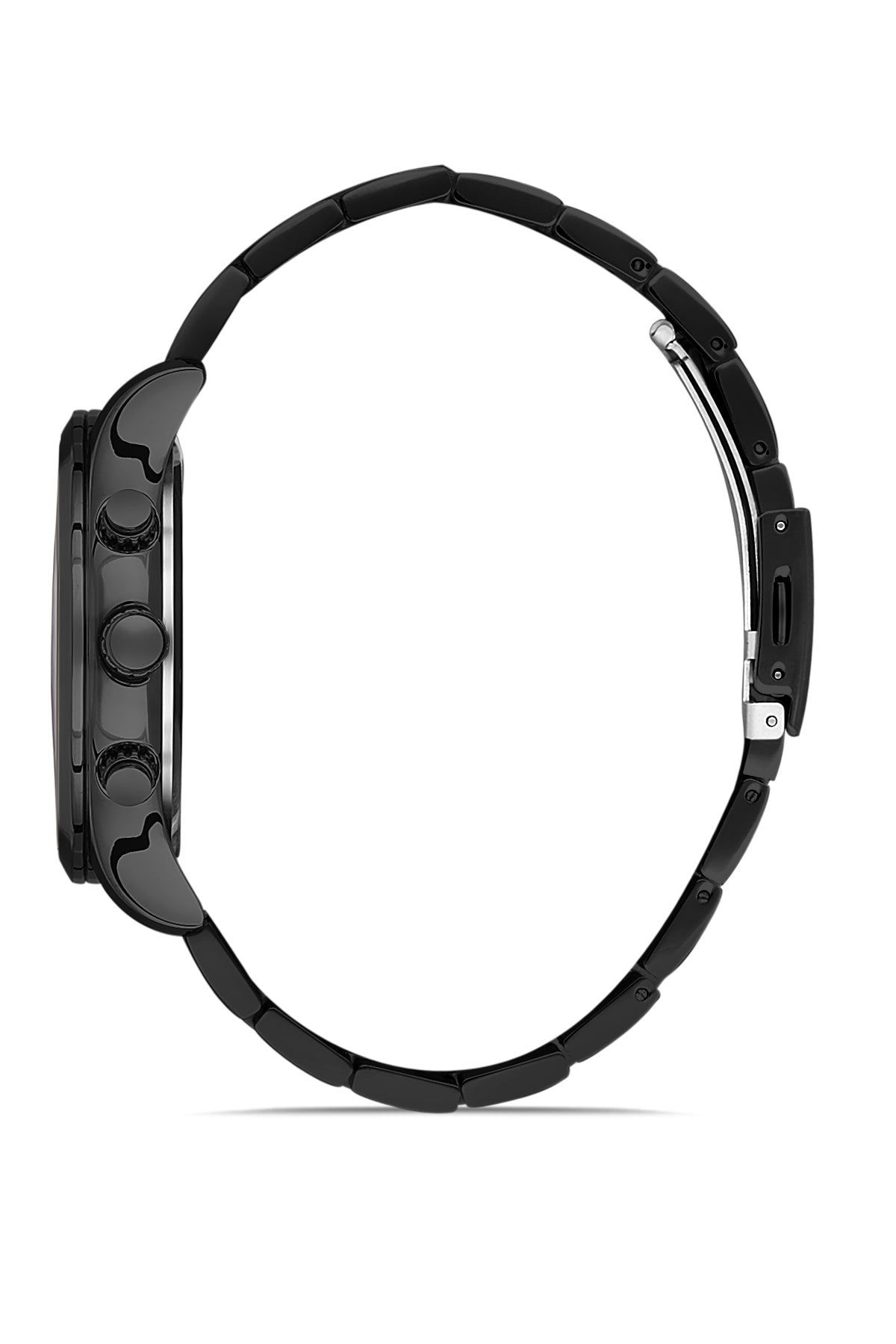 DAVID GUNER SİYAH KAPLAMALI SİYAH KADRANLI ERKEK KOL SAATİ DG-8400GA-G2