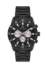 DAVID GUNER Siyah Kadranlı Siyah Kaplamalı Erkek Kol Saati - DG-8529GA-G2