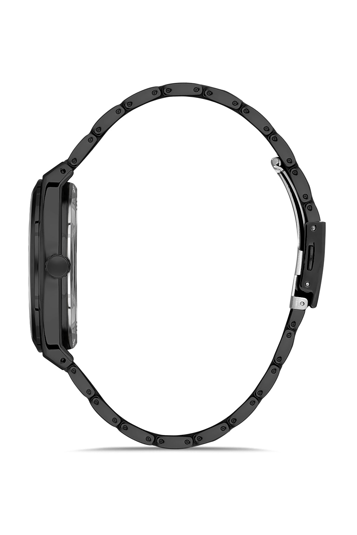 DAVID GUNER SİYAH KAPLAMALI SİYAH KADRANLI ERKEK KOL SAATİ DG-8653GA-G2