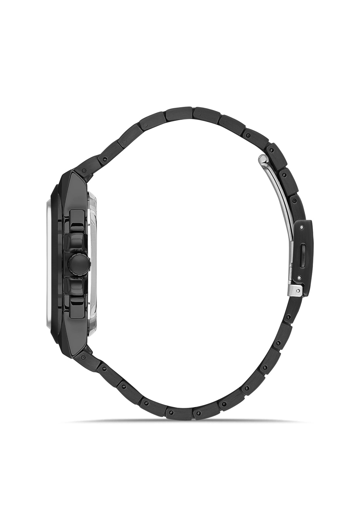 DAVID GUNER SİYAH KAPLAMALI SİYAH KADRANLI ERKEK KOL SAATİ DG-8864GA-G2