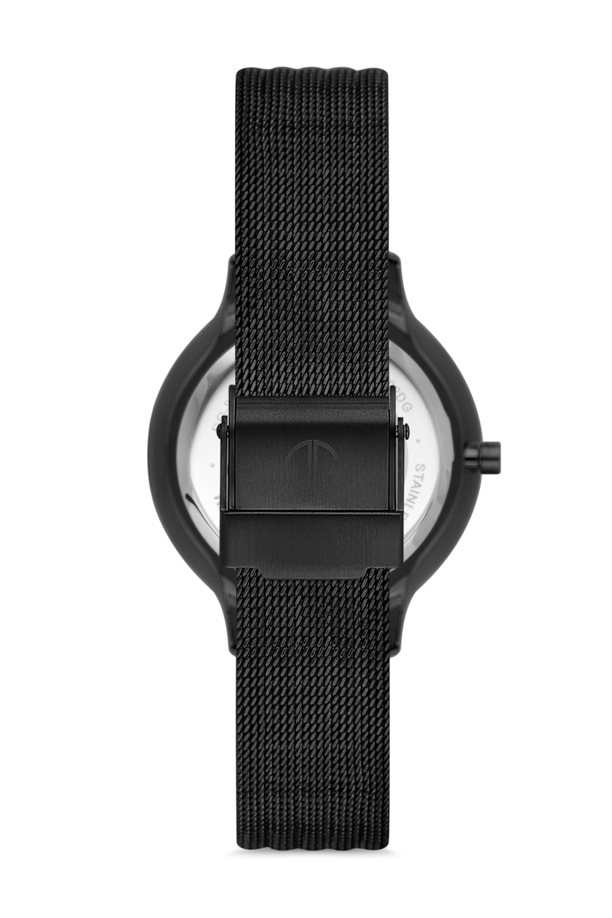 DAVID GUNER SİYAH KAPLAMALI SİYAH KADRANLI KADIN KOL SAATİ - DG-8120LC-G2