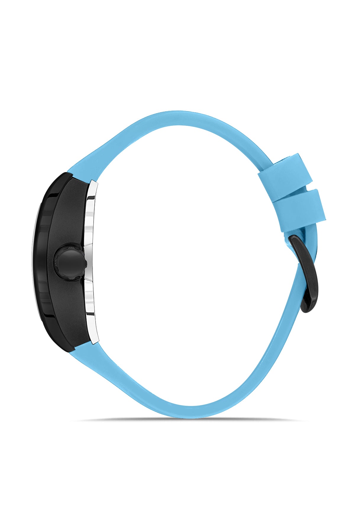 DAVID GUNER Siyah Kaplamalı Tiffany mavi Kadranlı Erkek Kol Saati - DG-8883GD-ZA3