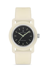 DAVID GUNER Siyah Plastik Kordonlu Geri Dönüştürülebilir Su Geçirmez Unisex Kol Saati - DG-8661LD-A2