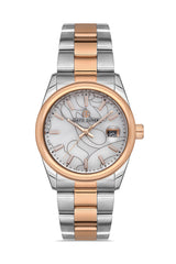 DAVID GUNER Calendar and Silver Dial Women's Watch
