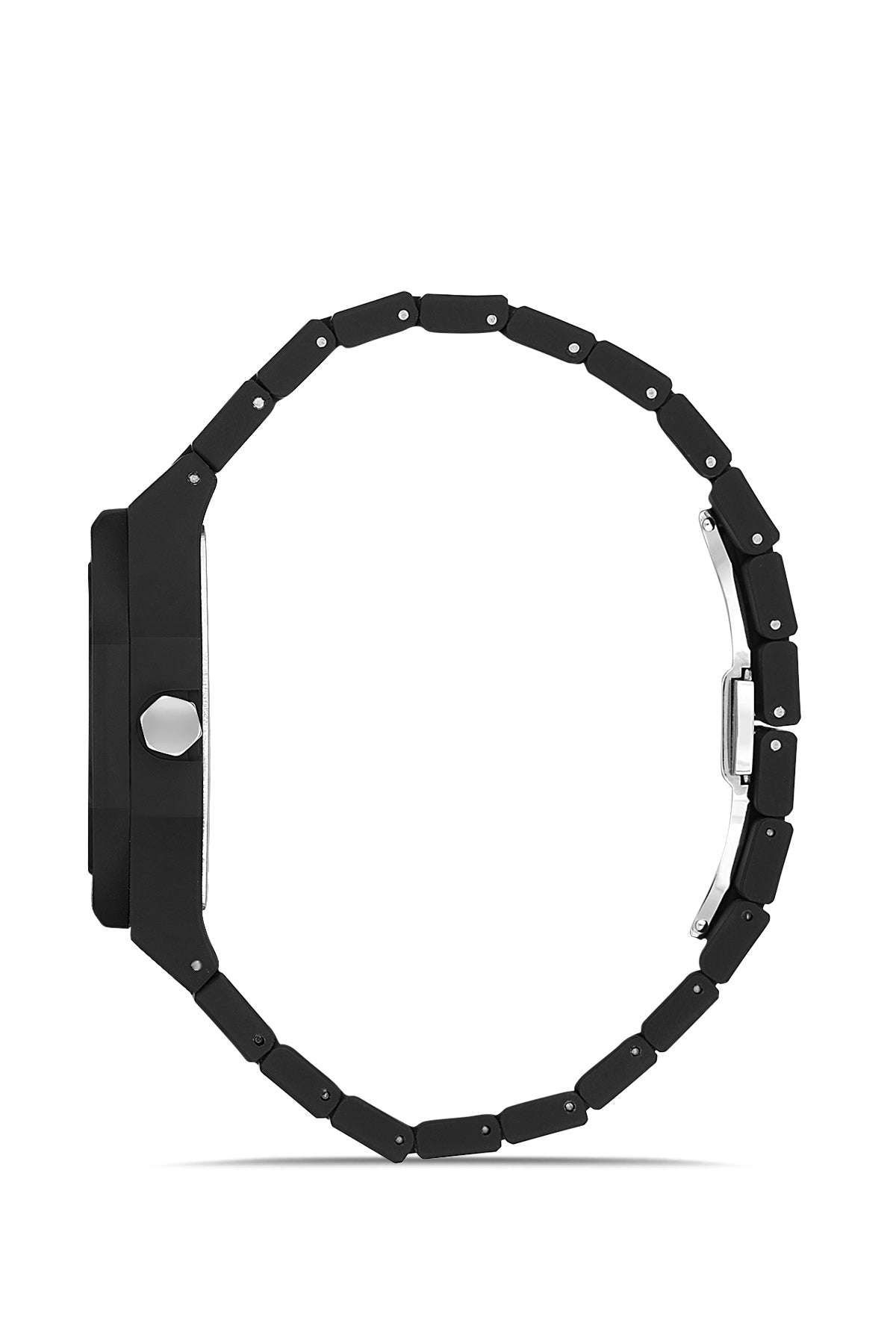 DAVID GUNER Turuncu Kadranlı Siyah Kaplamalı Polikarbon Erkek Kol Saati - DG-8660GD-G11