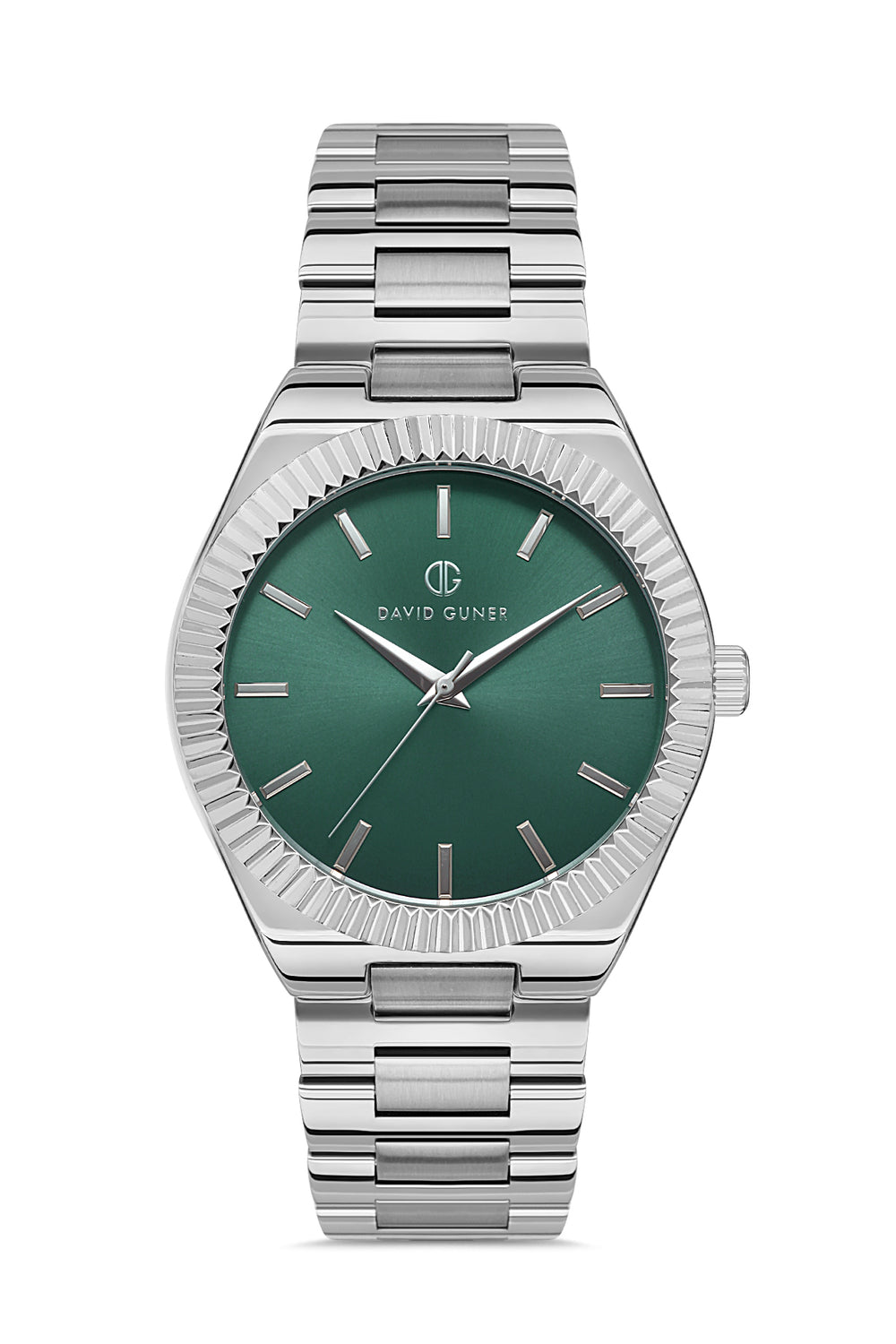 DAVID GUNER Green Dial Men's Watch