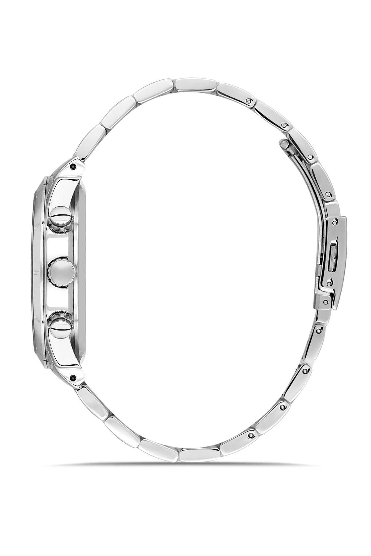 DAVID GUNER Yeşil Kadranlı Gümüş Kaplamalı Erkek Kol Saati - DG-8645GA-A10