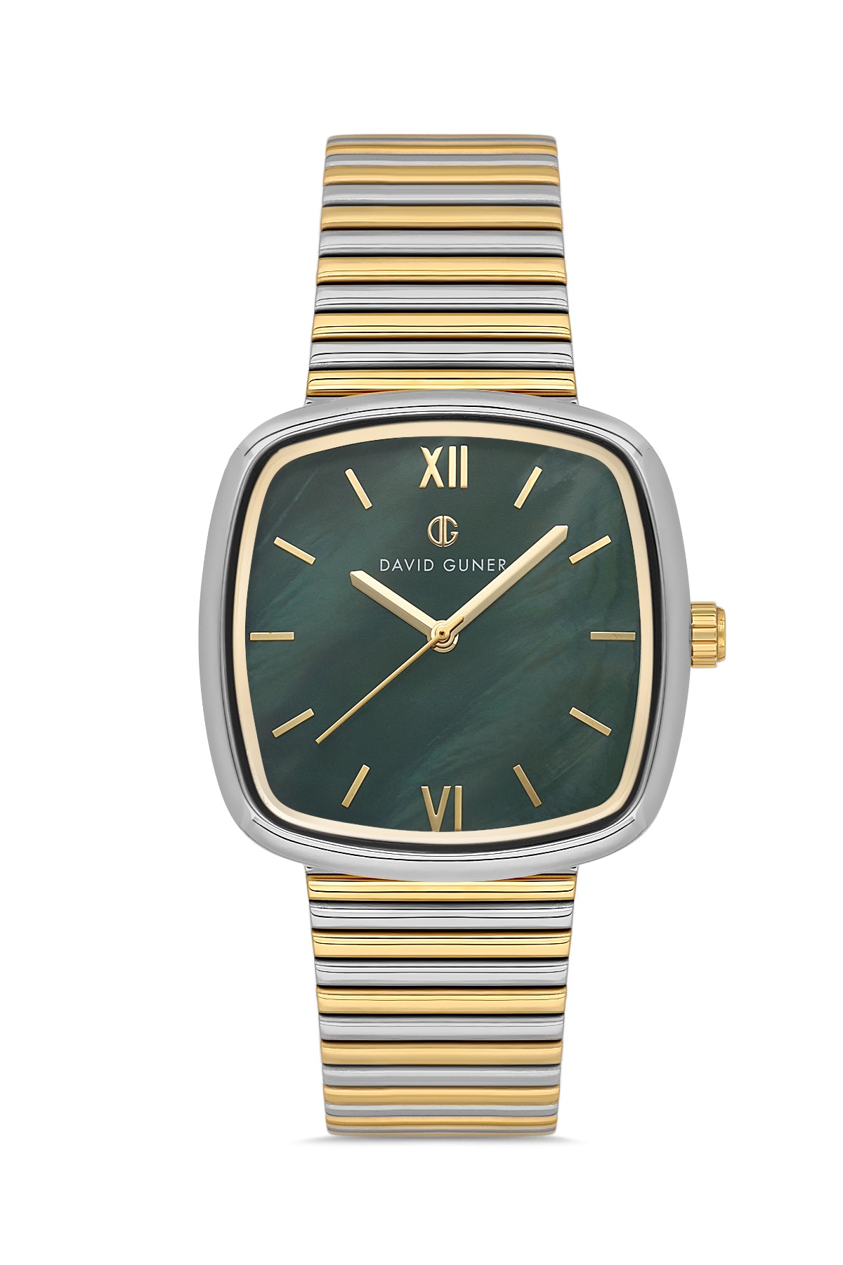 DAVID GUNER Yeşil Kadranlı Kadın Kol Saati - DG-8651LA-D10