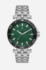 DAVID GUNER Green Dial Calendar Men's Watch