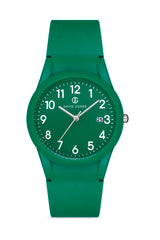 DAVID GUNER Yeşil Kadranlı Takvimli Erkek Kol Saati