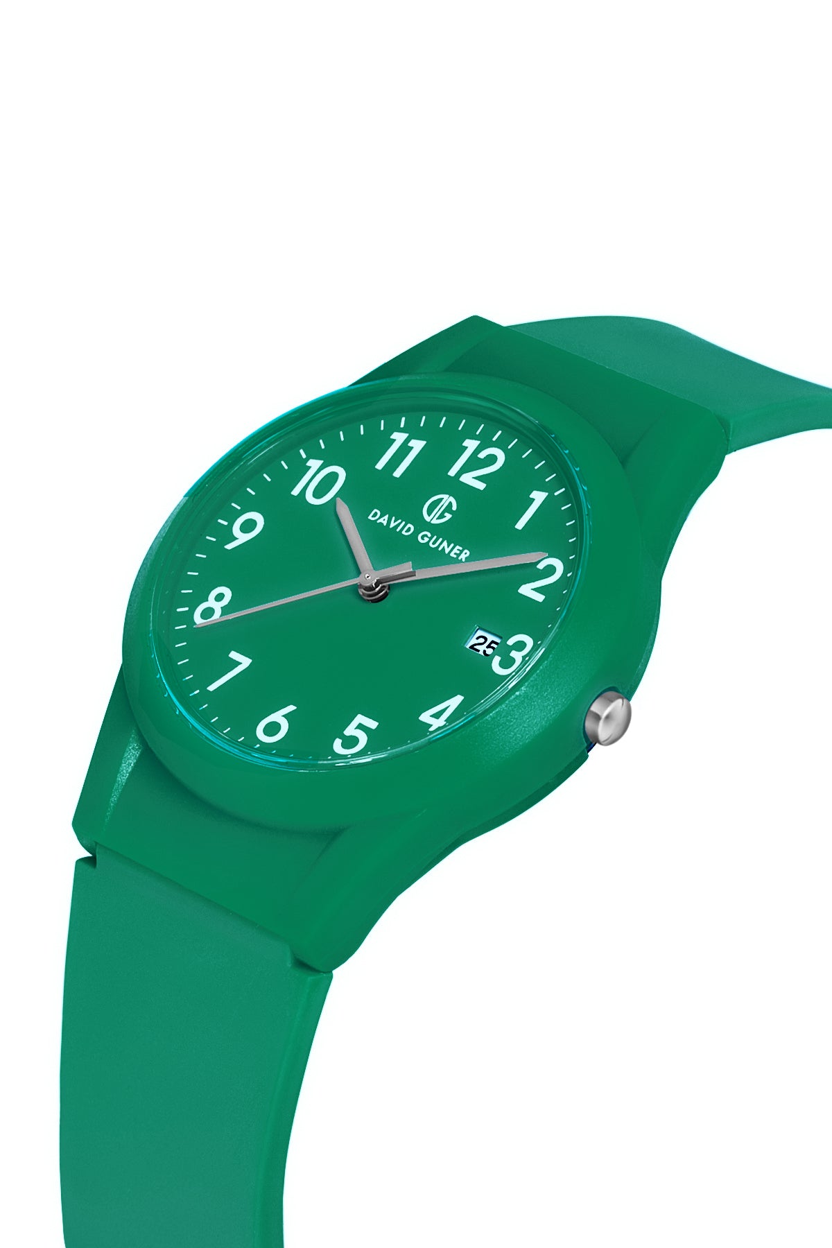 DAVID GUNER Yeşil Kadranlı Takvimli Erkek Kol Saati